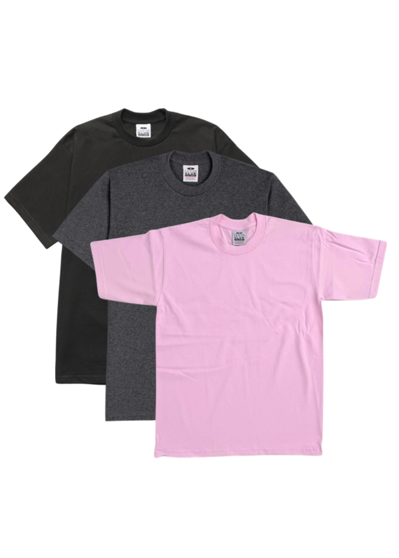 PROCLUB Heavyweight 3 Pack Assorted Colors