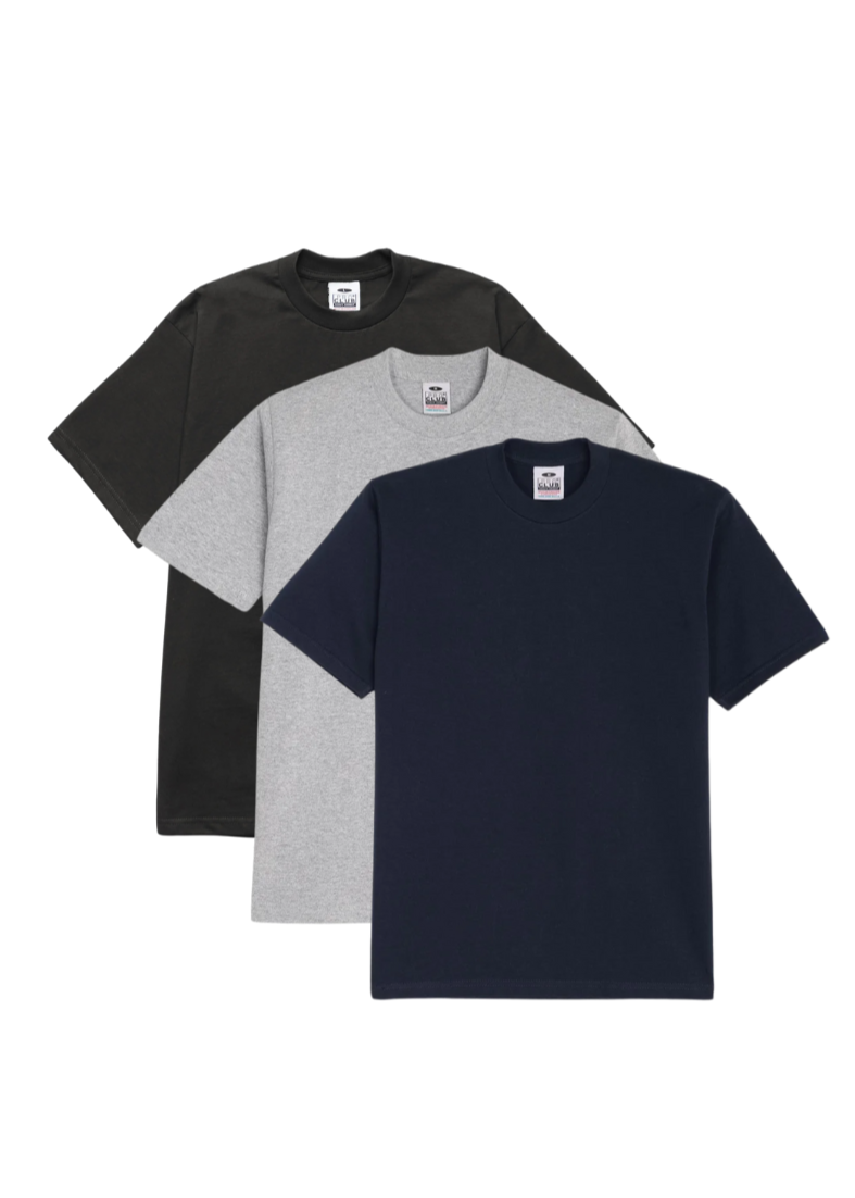 PROCLUB Heavyweight 3 Pack Assorted Colors