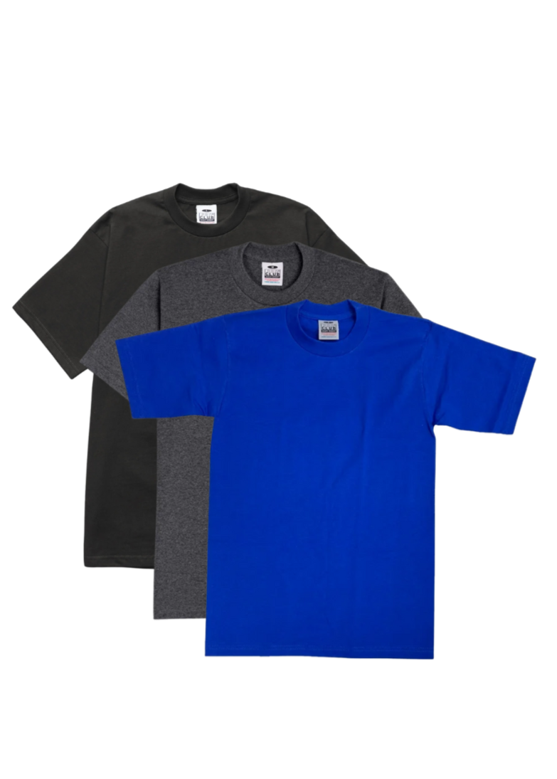 PROCLUB Heavyweight 3 Pack Assorted Colors