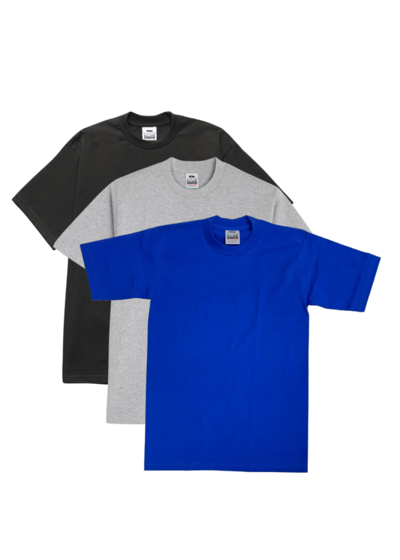 PROCLUB Heavyweight 3 Pack Assorted Colors