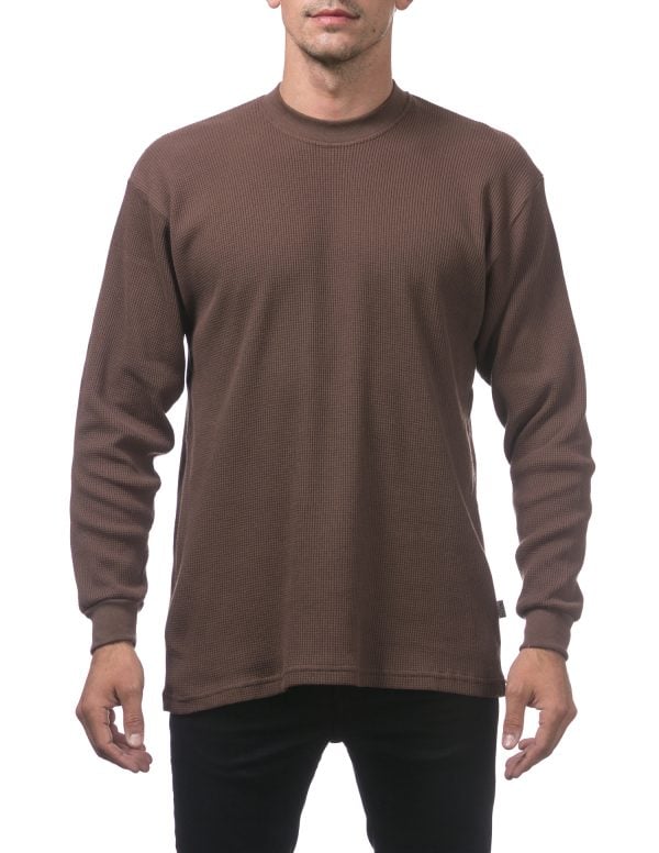 PROCLUB Thermal Longsleeve Shirt for Men - Heavyweight - Menswear
