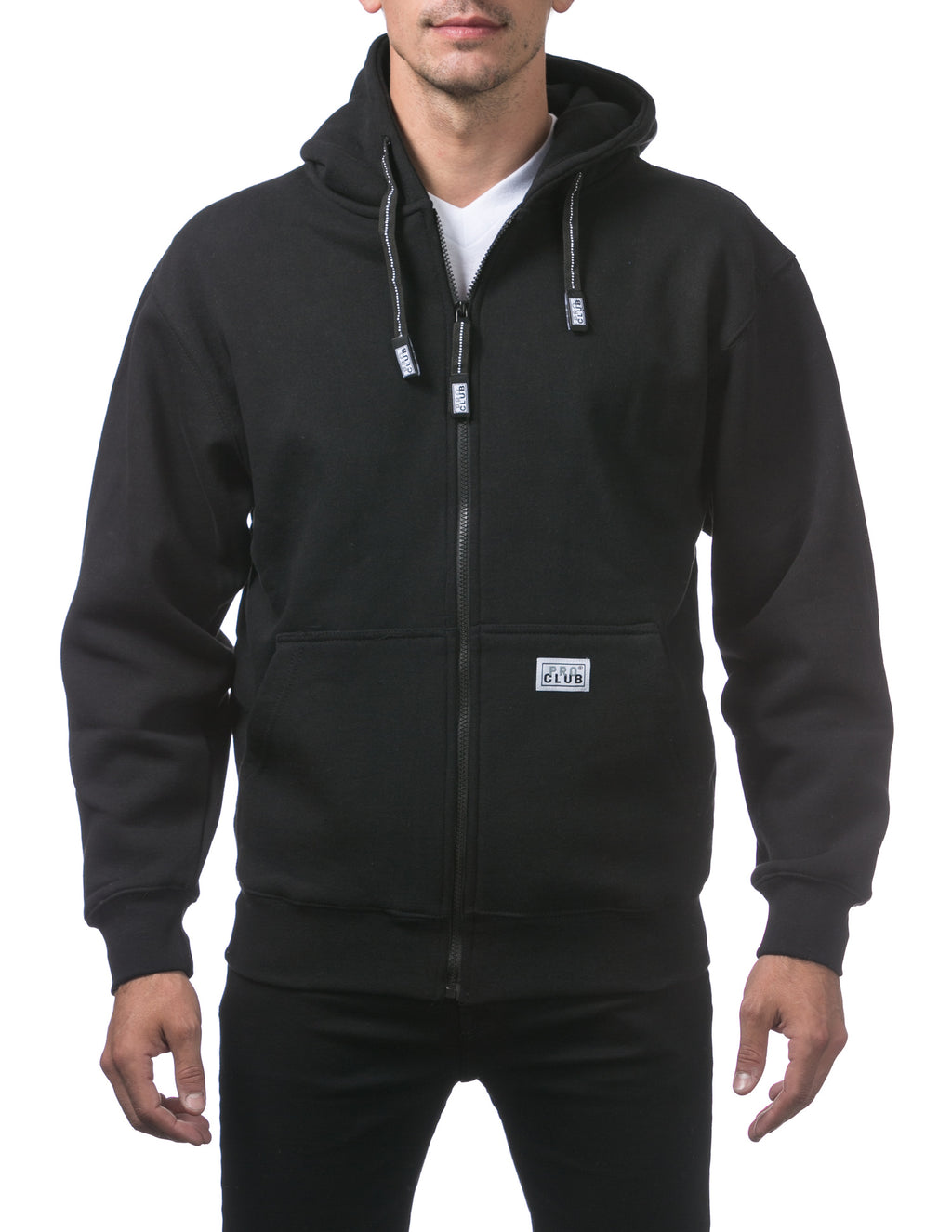 PROCLUB Men's Heavyweight Zipper Hoodie - Menswear