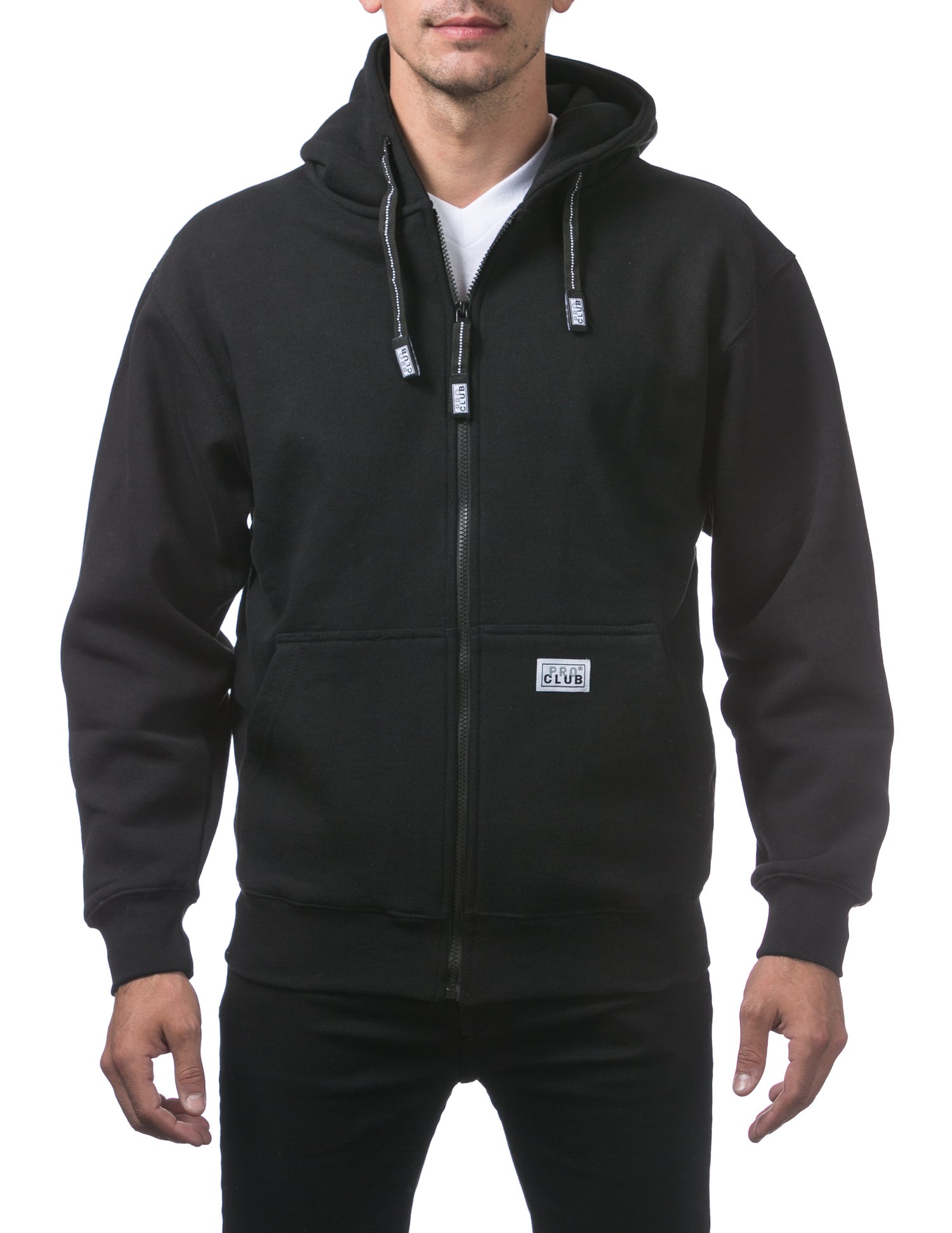 PROCLUB Men's Heavyweight Zipper Hoodie - Menswear