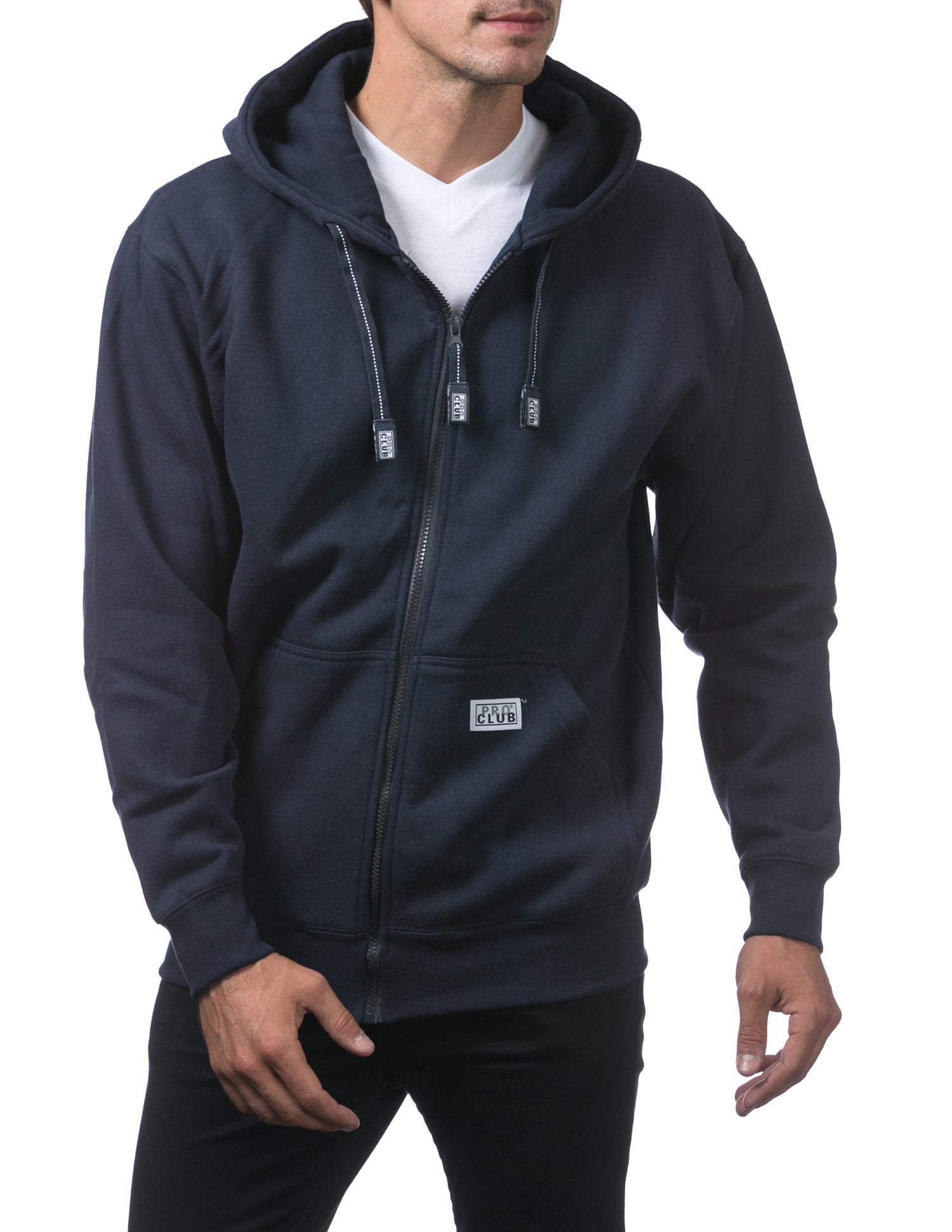 PROCLUB Men's Heavyweight Zipper Hoodie - Menswear