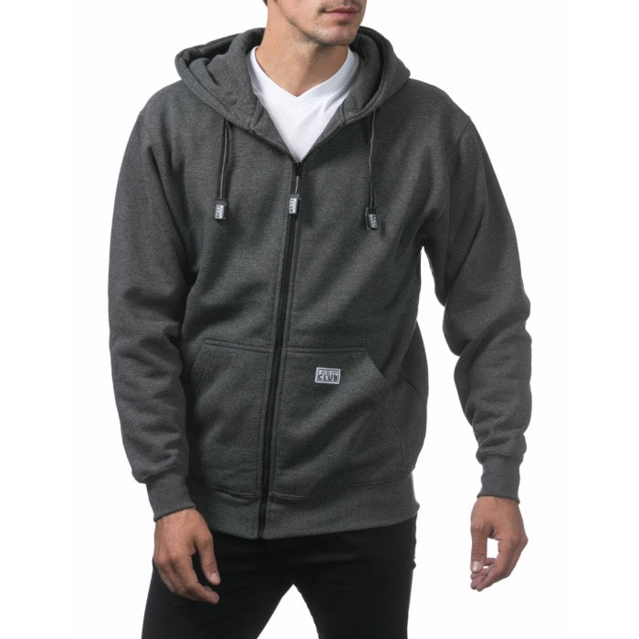 PROCLUB Men's Heavyweight Zipper Hoodie - Menswear