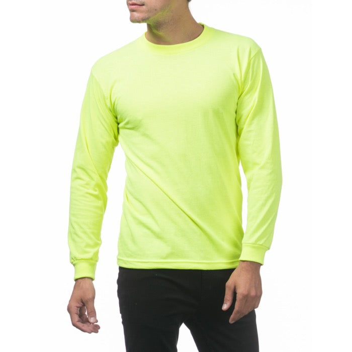 PROCLUB Comfort Long Sleeve Safety Color 3 Pack