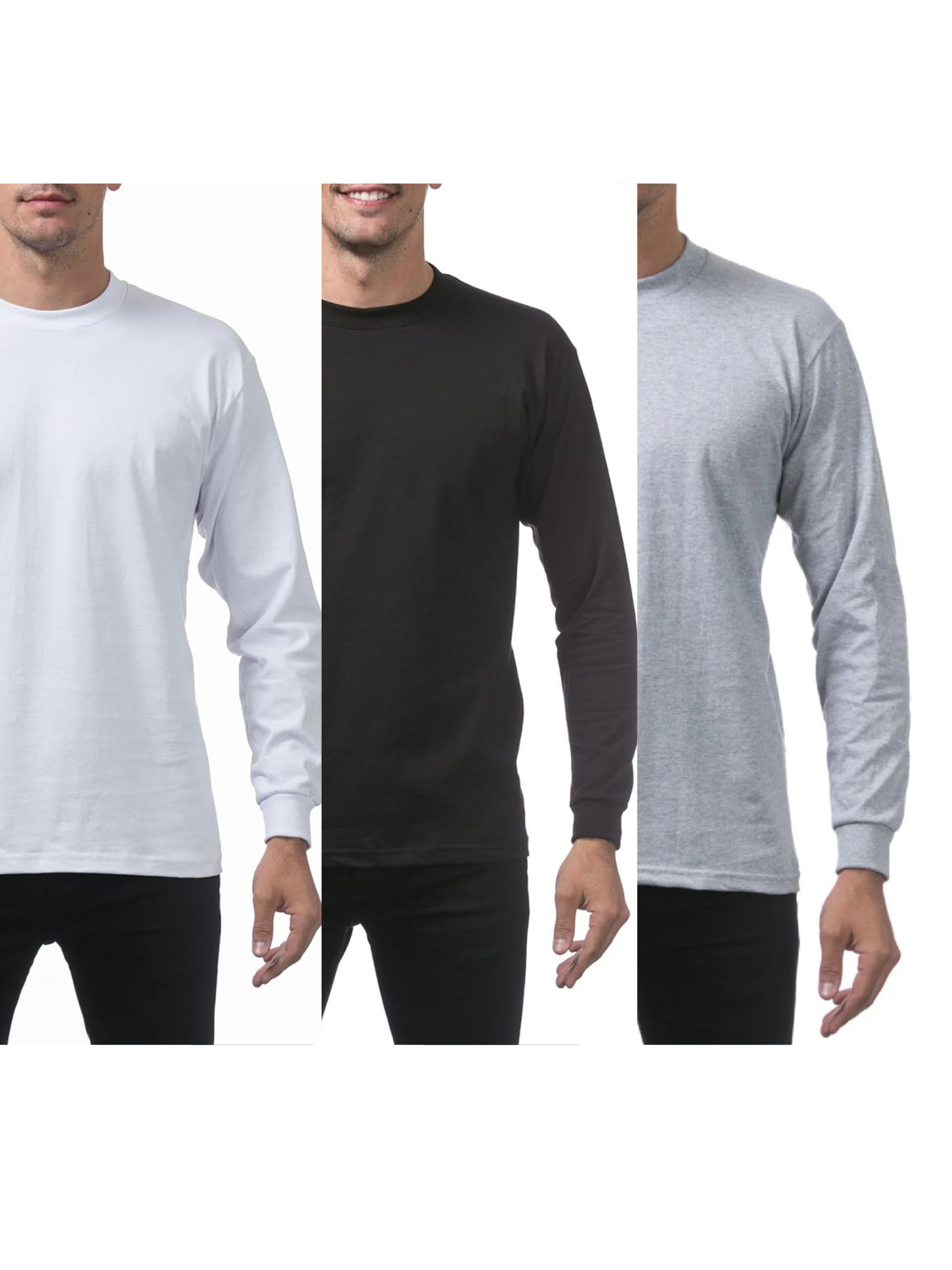 PROCLUB 3 Pack Long Sleeve