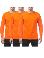 PROCLUB Comfort Long Sleeve Safety Color 3 Pack