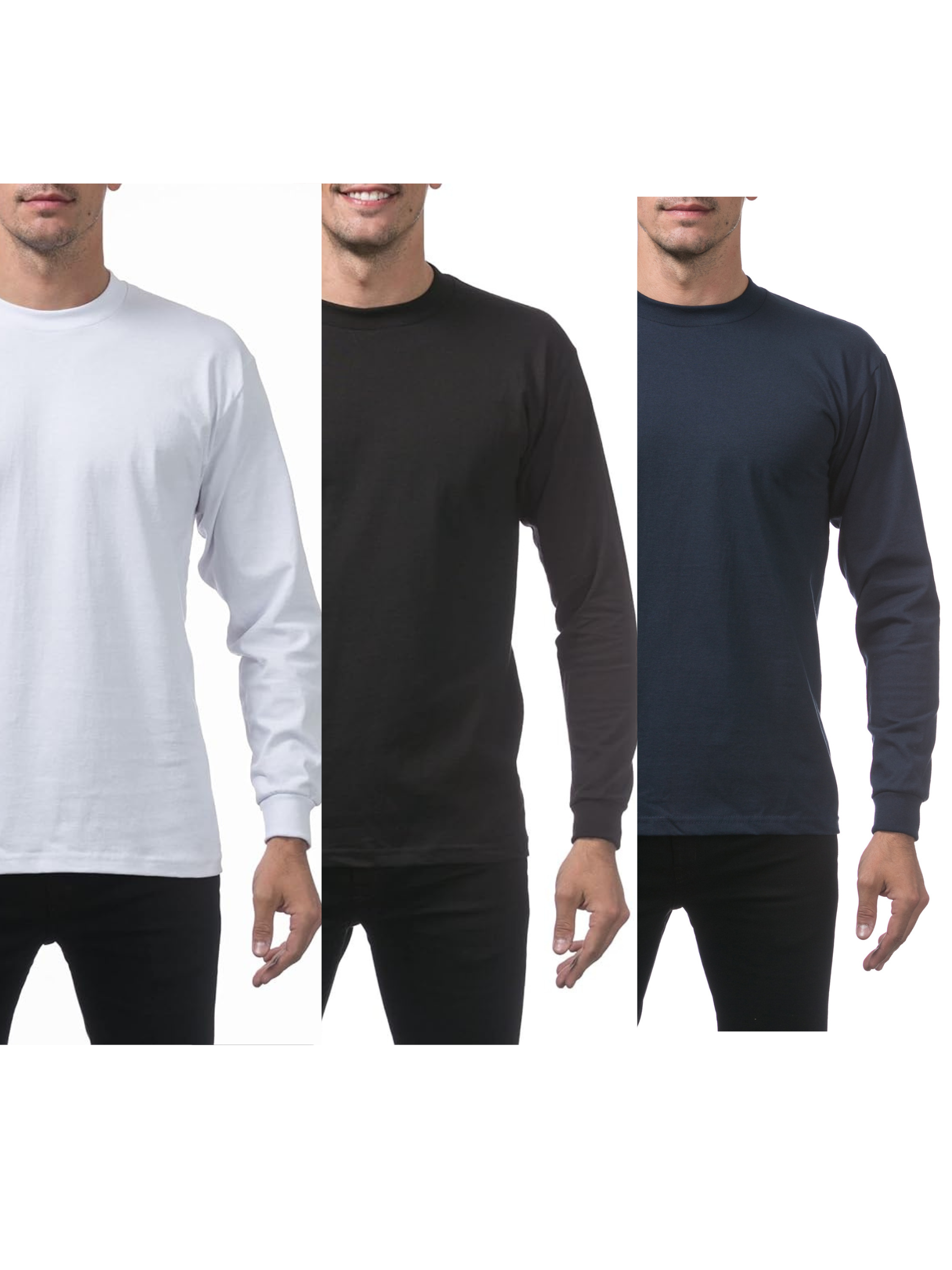 PROCLUB 3 Pack Long Sleeve