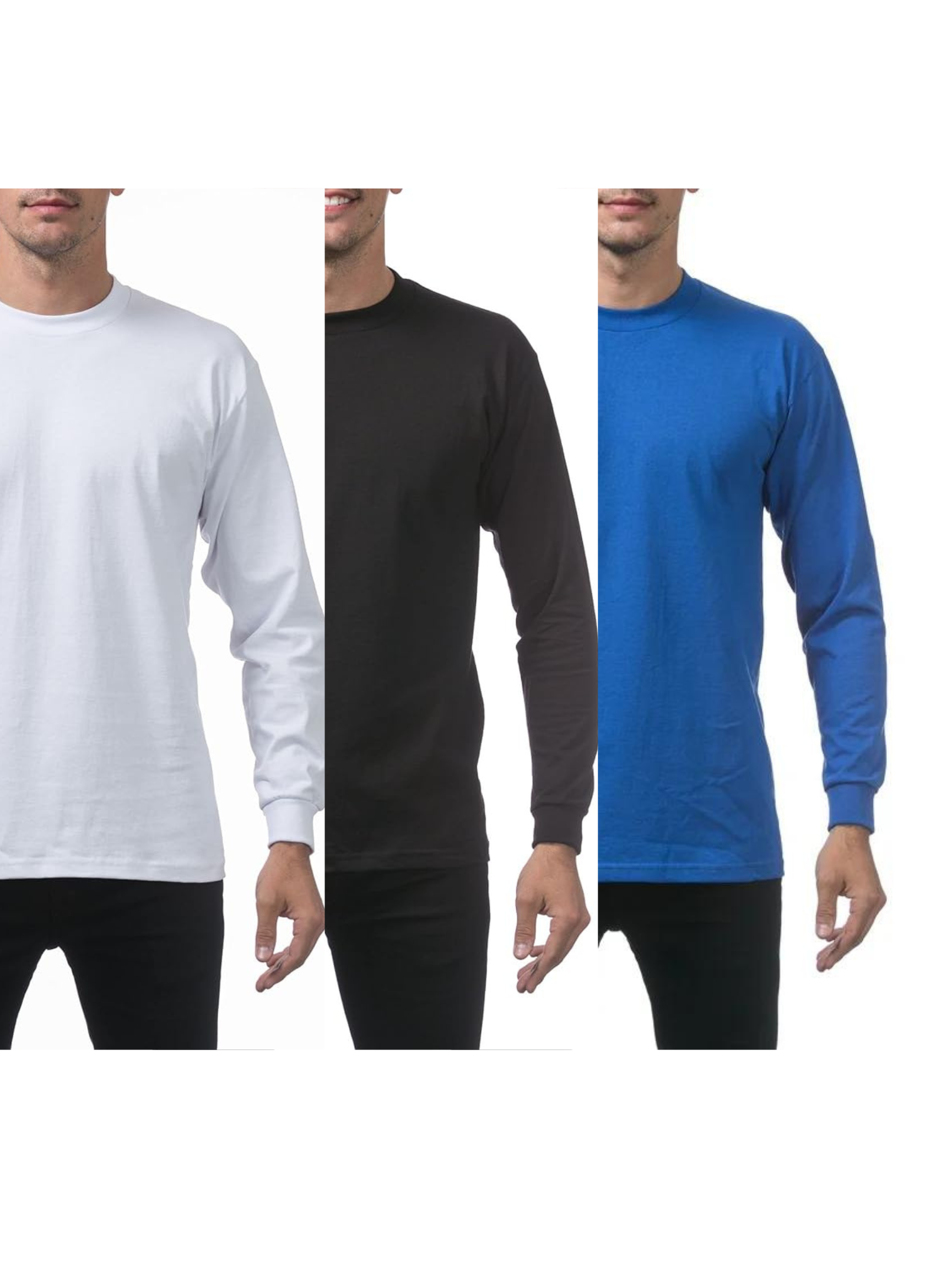 PROCLUB 3 Pack Long Sleeve