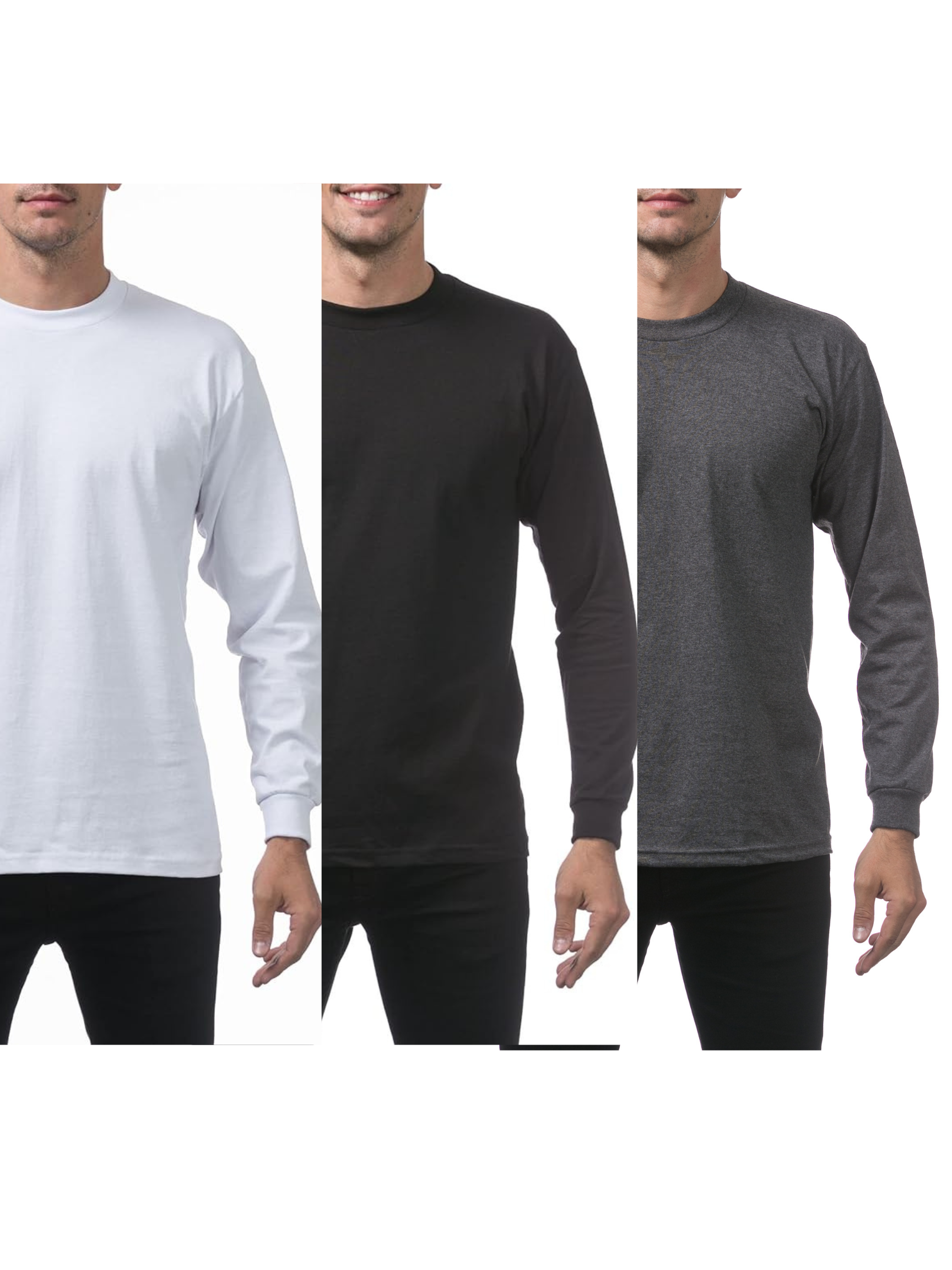 PROCLUB 3 Pack Long Sleeve