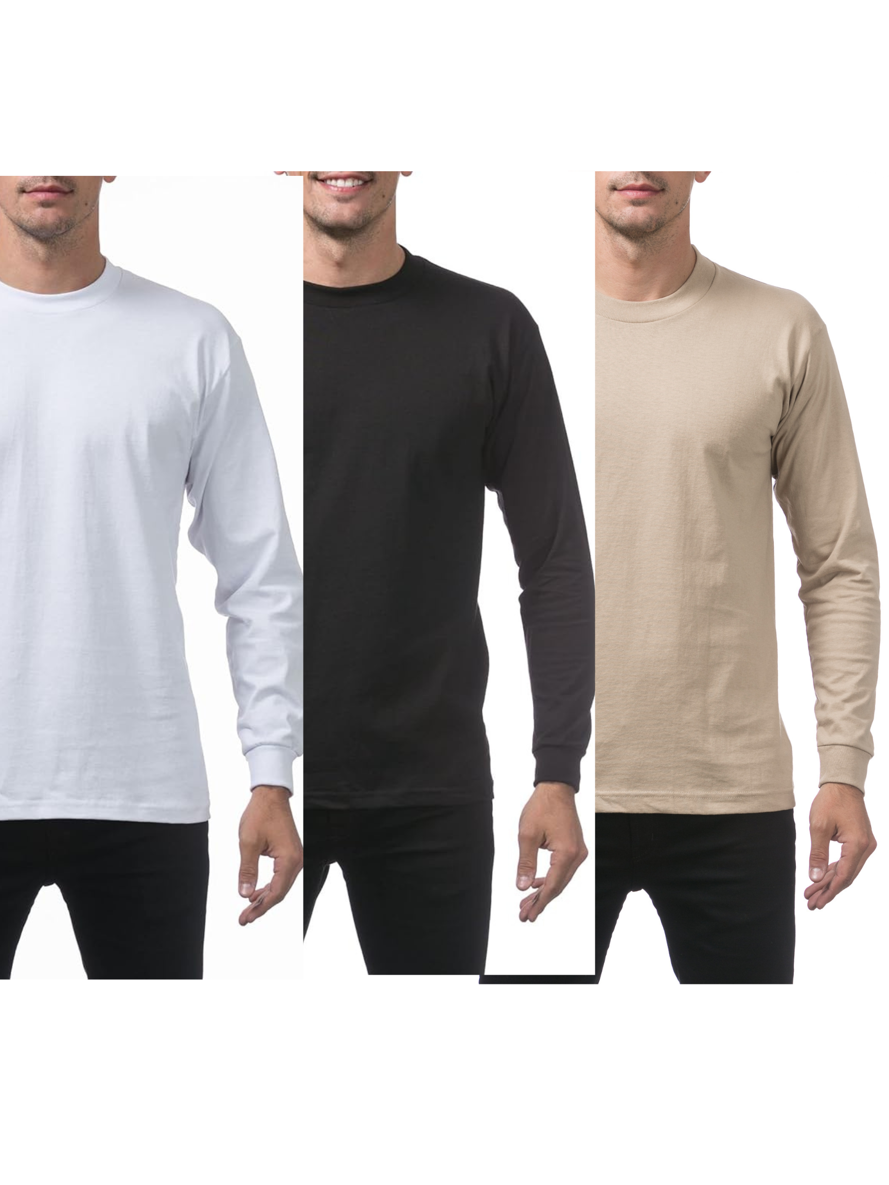PROCLUB 3 Pack Long Sleeve