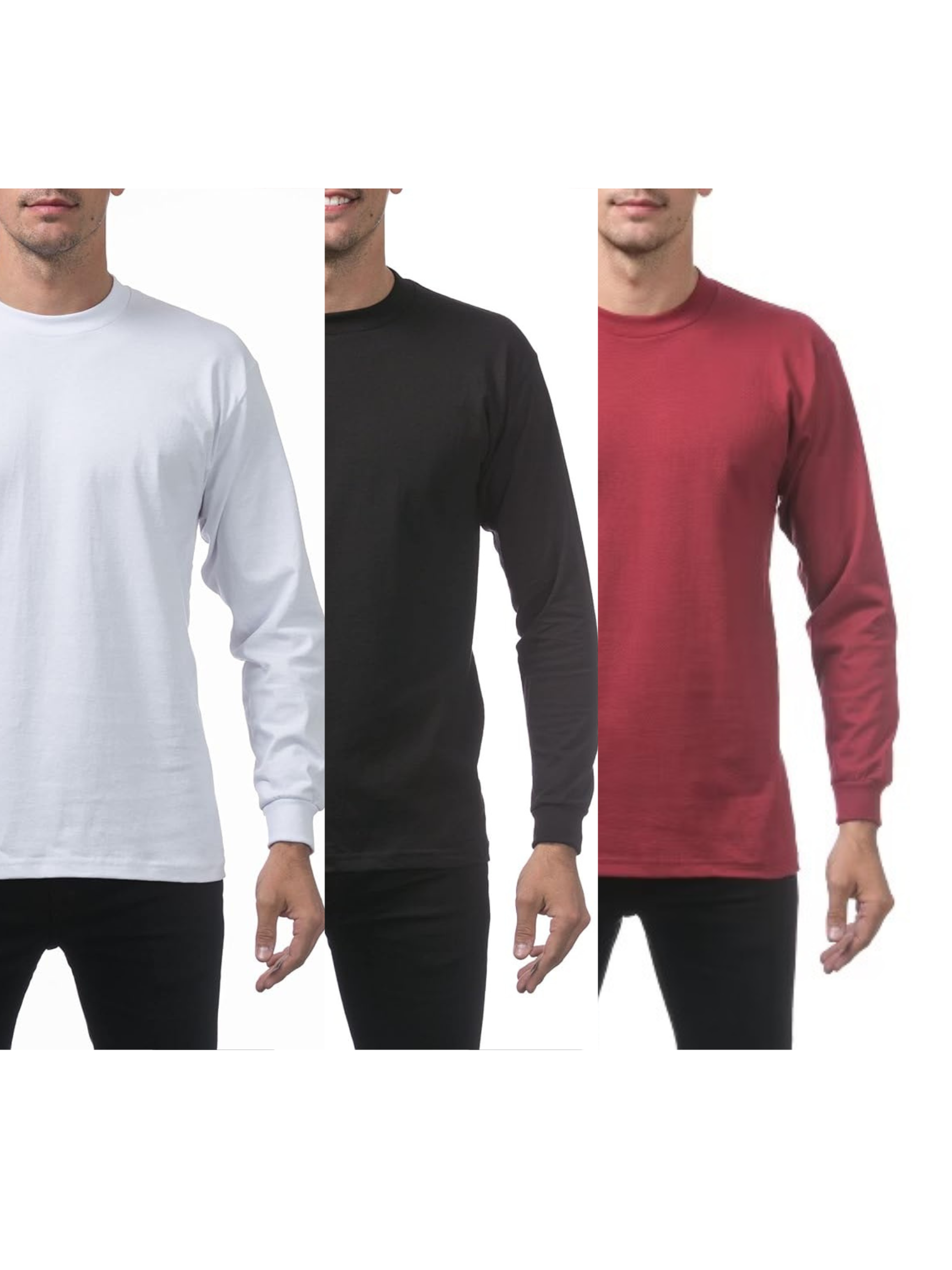PROCLUB 3 Pack Long Sleeve