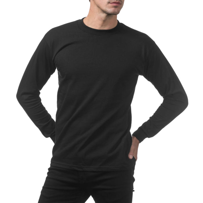 PROCLUB Heavyweight Longsleeve Shirt - Casual Clothing