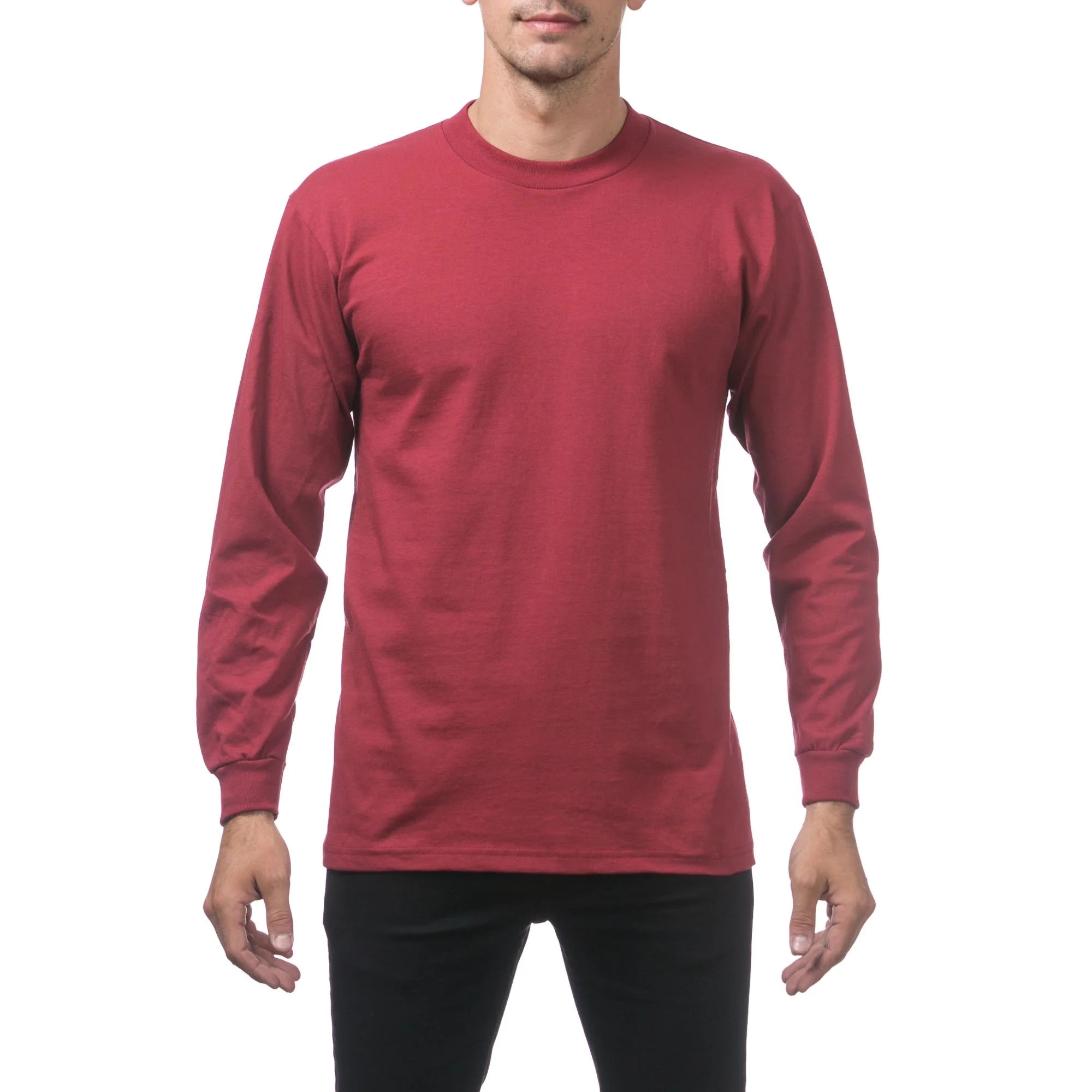 PROCLUB Heavyweight Longsleeve Shirt - Casual Clothing